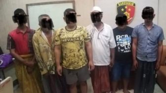 Menunggu Waktu Sahur, Enam Penjudi Domino Sedayu Dilayar ke Kejaksaan