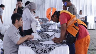 Safari Ramadhan BUMN, Brantas Abipraya Gelar Pasar Murah 1000 Paket Sembako