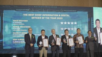 Pegadaian Borong Penghargaan di Ajang Digitech Award 2023