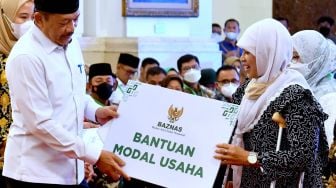 Baznas Berikan 3 Program Bantuan kepada Mustahik di Acara Zakat Istana