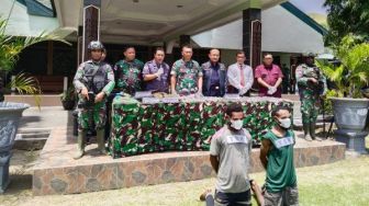 6 Warga Papua Nugini Tertangkap Selundupkan 5 Kg Ganja di Skofro Keerom