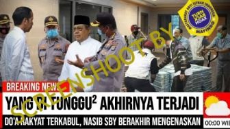 CEK FAKTA: Doa Rakyat Terkabul, Benarkah Nasib SBY Berakhir Mengenaskan?