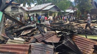 Kebakaran Delapan Bangunan di Solok, Dua Diantaranya Rumah Gadang Minangkabau