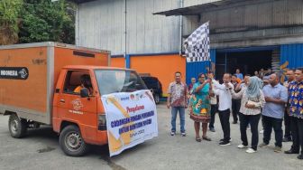 Bagikan Bansos Beras, Pos Indonesia Targetkan Rampung Sebelum Idulfitri