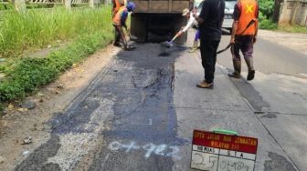 Pemkab Tangerang Jamin Kualitas Perbaikan Jalur Mudik Lebaran 2023   