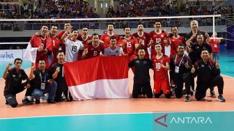 Alasan Peringkat Timnas Voli Putra Indonesia Melonjak Tajam