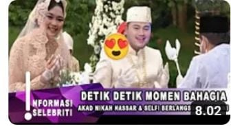 Cek Fakta: Nassar dan Selfi Yamma Menikah Hari Ini