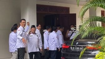 Sambangi Kertanegara, Yusril Ihza Mahendra Langsung Gelar Pembicaraan Tertutup dengan Prabowo Subianto