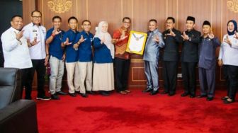 Bupati Nanang Terima Kunjungan Kepala BPJS Kesehatan Cabang Bandar Lampung