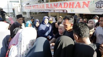 Jelang Idul Fitri, 1.000 Paket Sembako Disediakan di Pasar Murah Pandeglang