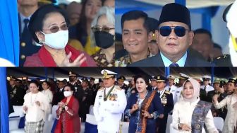 Momen Panglima TNI, Megawati Hingga Prabowo Subianto Joget Bareng di HUT TNI AU