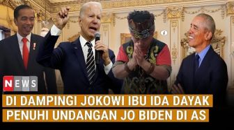 CEK FAKTA: Jokowi Dampingi Ida Dayak Temui Presiden Joe Biden di AS, Benarkah?