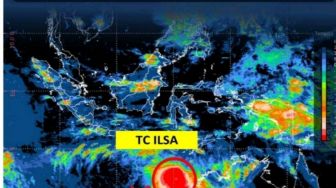Waspadai Hujan Dan Badai di Bali Karena Dampak Siklon Tropis Ilsa