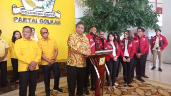 Airlangga Hartarto Sebut PSI akan Jadi Sister Party Partai Golkar