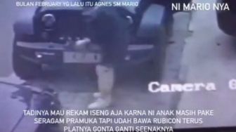 Video AG Ganti Plat Rubicon Mario Dandy Tersebar di Medsos, Ini Tanggapan Ayah David Ozora