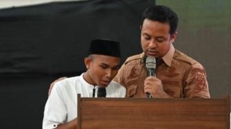 Gubernur Sulsel Andi Sudirman Buka Ramadan Andalan Mengaji