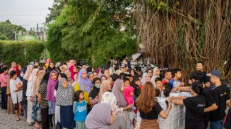 Antusias Masyarakat Saat Buka Puasa Bareng Kafe Cabin Bogor