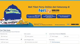 Cara Pesan Tiket Online Pelabuhan Merak Lewat Aplikasi Ferizy, Pemudik Wajib Tahu!