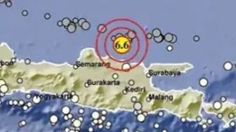 Guncangan Gempa Tuban Bermagnitudo 6.6 Tak Hanya Dirasakan di Pulau Jawa, Tapi Hingga Bali