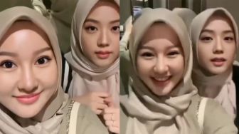 Pakai Hijab, Penampilan Lucinta Luna Bareng Jisoo BLACKPINK Bikin Pangling Hingga Tuai Pujian