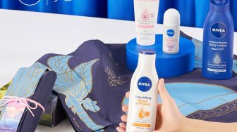 Kolaborasi Spesial NIVEA x Kakena Hadirkan Kemilau Biru di Hari Raya