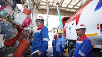 Wakil Komut Pertamina Tinjau Kesiapan Layanan dan Stok BBM dan LPG Menjelang Idul Fitri