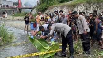 Pencari Rumput Temukan Jasad Bayi di Kali Sereh Sentani