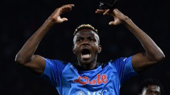 Hasil Liga Italia: Napoli Lumat Tuan Rumah Lecce 4-0, Victor Osimhen Kembali Cetak Gol