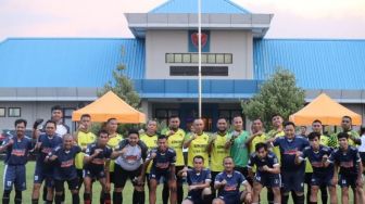 Ketua KONI Makassar Saksikan Final Ramadhan League Danwing Cup 1