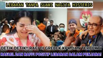 CEK FAKTA: Nagita Slavina Histeris Raffi Ahmad Digerebek atas Kasus Pencucian Uang, Benarkah?