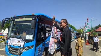 5 Bus Mudik Gratis dari Banjarbaru Dilepas