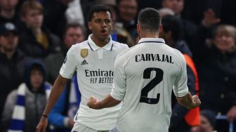Hasil Liga Spanyol: Real Madrid Kalahkan Sevilla 2-1 dari 2 Gol Rodrygo