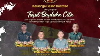 Profil 4 Prajurit TNI yang Gugur Diserang OPM saat Operasi Pembebasan Pilot Susi Air