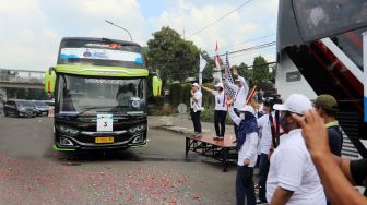 Asabri Lepas Keberangkatan 200 Pemudik Lewat Mudik Bersama BUMN 2023