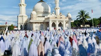 Tak Menjadi Masalah di Aceh, Ribuan Umat Pengikut Tarekat Syattariyah Gelar Salat Id Kamis Ini