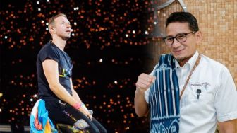 Sandiaga Uno Keceplosan, Benarkah Coldplay akan Gelar Konser di Indonesia?