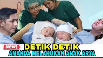 CEK FAKTA: Amanda Manopo Diam-Diam Melahirkan Anak Arya Saloka