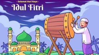 Bacaan Takbir Idul Fitri Tulisan Latin Lengkap dengan Artinya