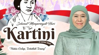 Peringatan 21 April, Gubernur Khofifah: RA Kartini adalah Sosok Pejuang yang Teguh dan Tak Mudah Menyerah