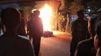 Viral Motor Dibakar, Diduga Gegara Ribut Dua Kelompok di Banguntapan