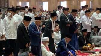 Ma'ruf Amin, Jusuf Kalla hingga Anies Salat Idul Fitri di Masjid Istiqlal Pagi Ini