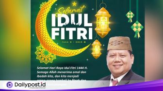 Pimpinan Pegadaian CP Limboto, Wirasto Tune: Selamat Hari Raya Idul Fitri 