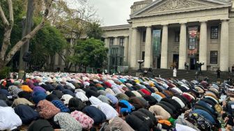 Shalat Id yang Digelar PCINU Taiwan Pecahkan Rekor Jumlah Makmum