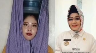 Kreatif Banget, Warganet Cosplay Jadi Reihana Kadinkes Lampung Sampai Viral: Hijab Nyentrik yang Dipakai Gak Kira-kira!