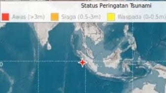 Berpotensi Tsunami, Gempa Mentawai Dangkal dan Dipicu Aktivitas Lempeng Indo-Australia