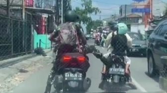 Kronologi Prajurit TNI Praka ANG Tendang Pemotor Wanita di Bekasi, Berawal dari Rem Mendadak di Jalan