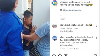 Viral Tubuh Bocah di Madiun Tersangkut di Sela Pagar Beton, Damkar Sampai Turun Tangan