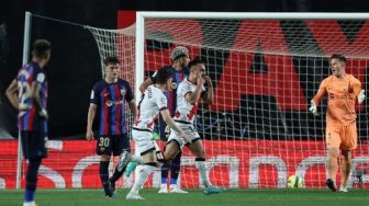 Hasil Rayo Vallecano vs Barcelona di Liga Spanyol: Blaugrana Tumbang 1-2