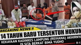 CEK FAKTA: Harta Kekayaan Kepala Dinkes Lampung Reihana Disita, Benarkah?