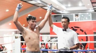 Petarung Asal Solo Jalu Aji Dharma Bakal Berlaga di Muay Thai World Championship Bangkok